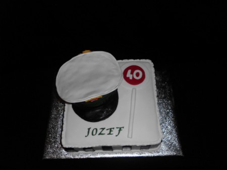 Narodeninová dopravný policajt 5,3kg